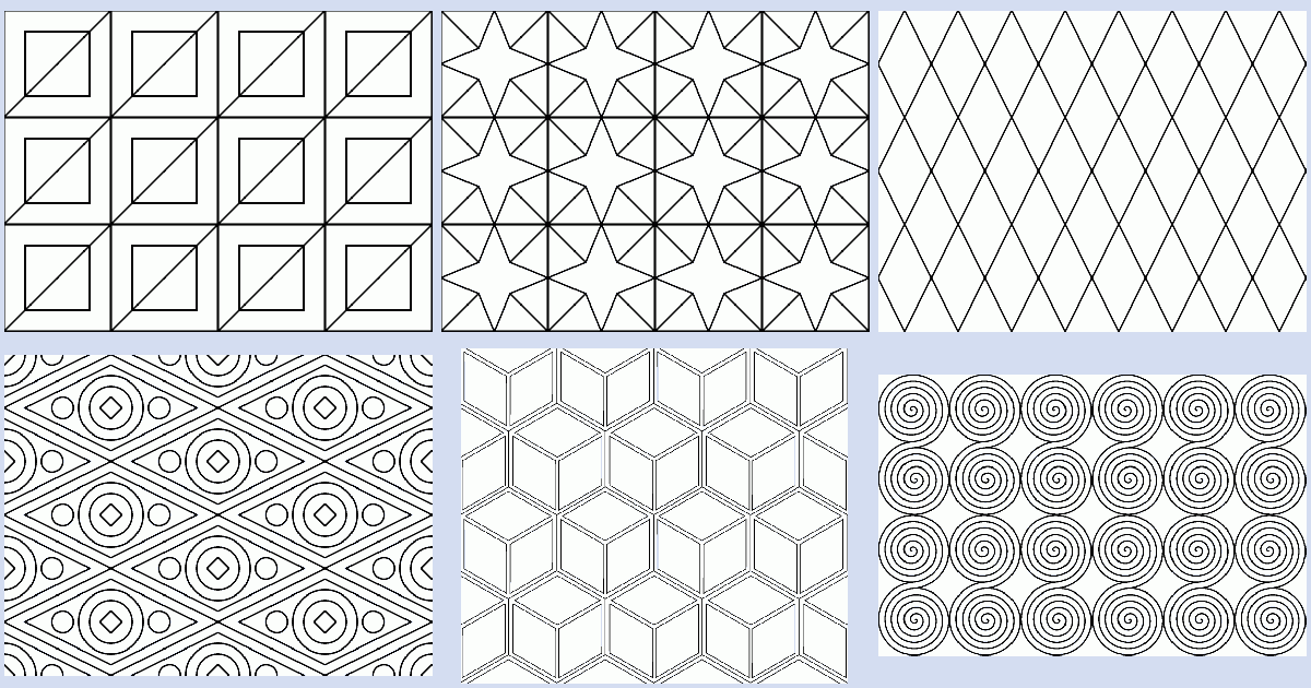 Pattern Coloring Book - Coloring Pages 4 U