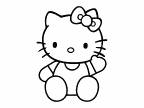 Hello Kitty Coloring Book Coloring Pages 4 U